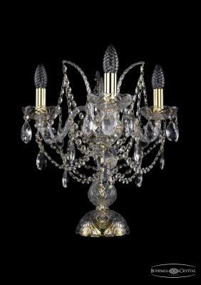 Настольная лампа  Bohemia Ivele Crystal  арт. 1411L/3/141-39/G